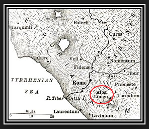 Alba Longa: la città leggendaria da cui nacque Roma