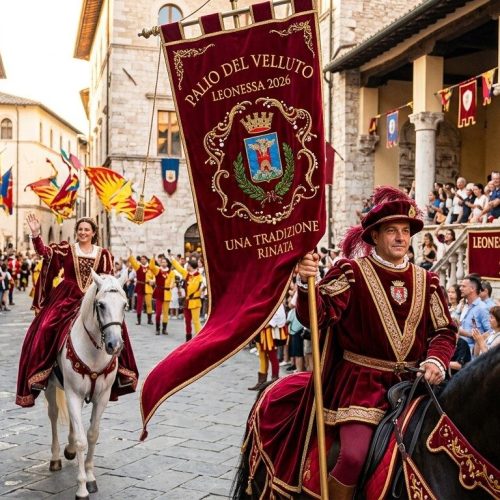 Il Rinascimento si accende a Leonessa: si è concluso il Palio del Velluto 2026